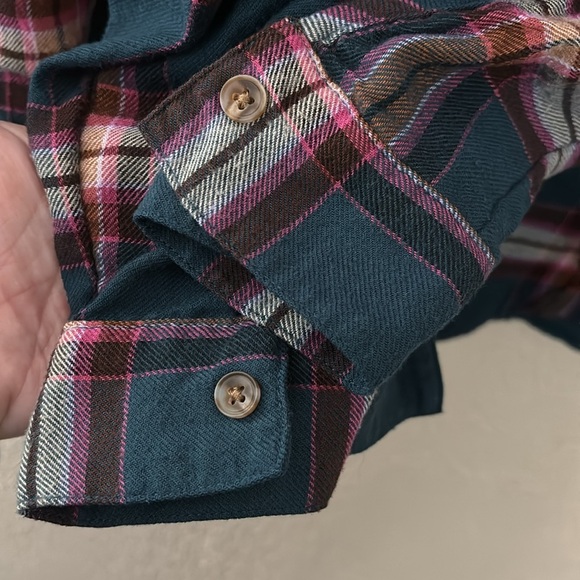 Maurice’s Plaid Soft Flannel Button Up Top Women’s XXL - Picture 4 of 6